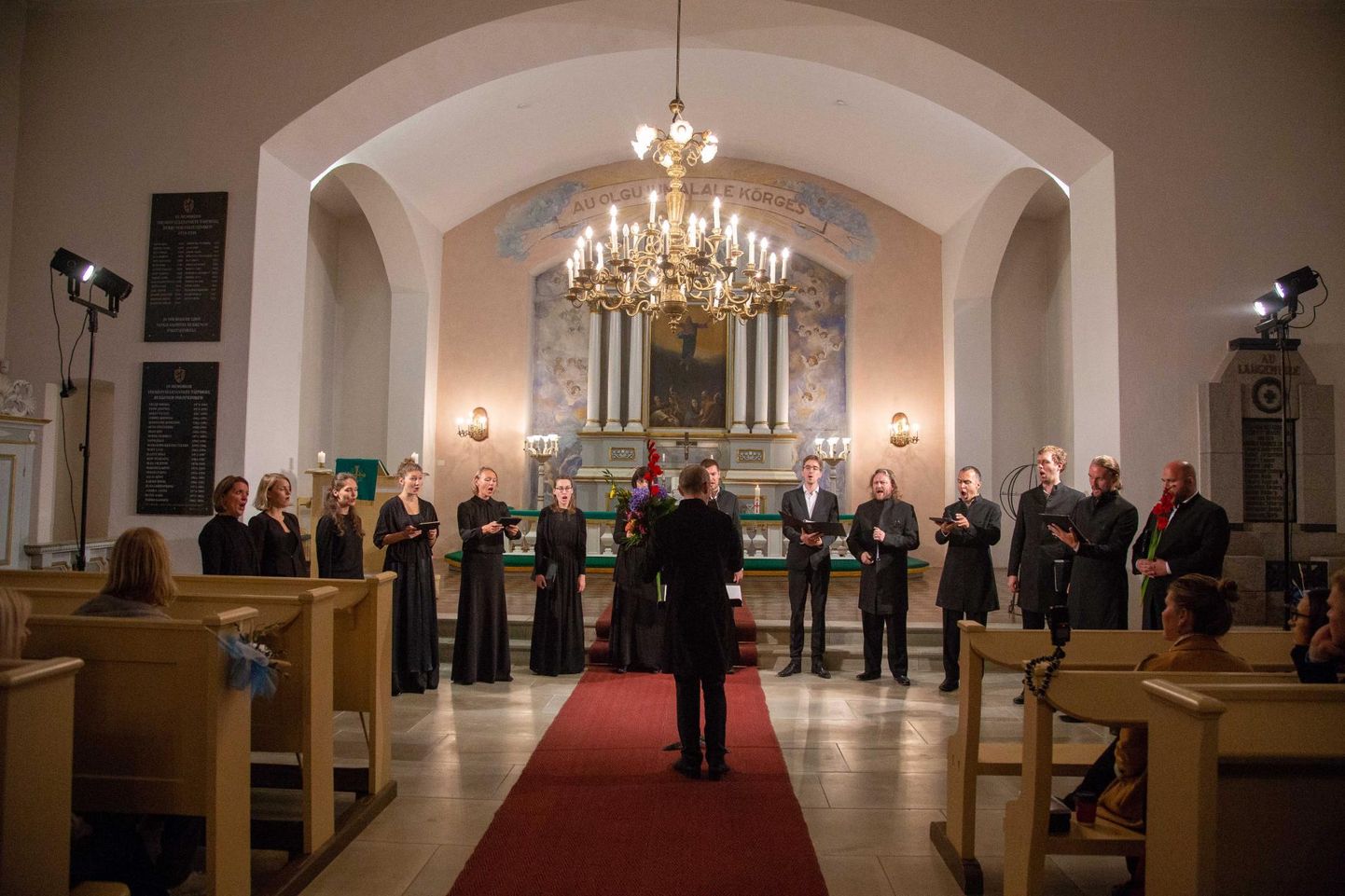 Vox Clamantis Paide Püha Risti kirikus Pärdi päevadel aastal 2018.