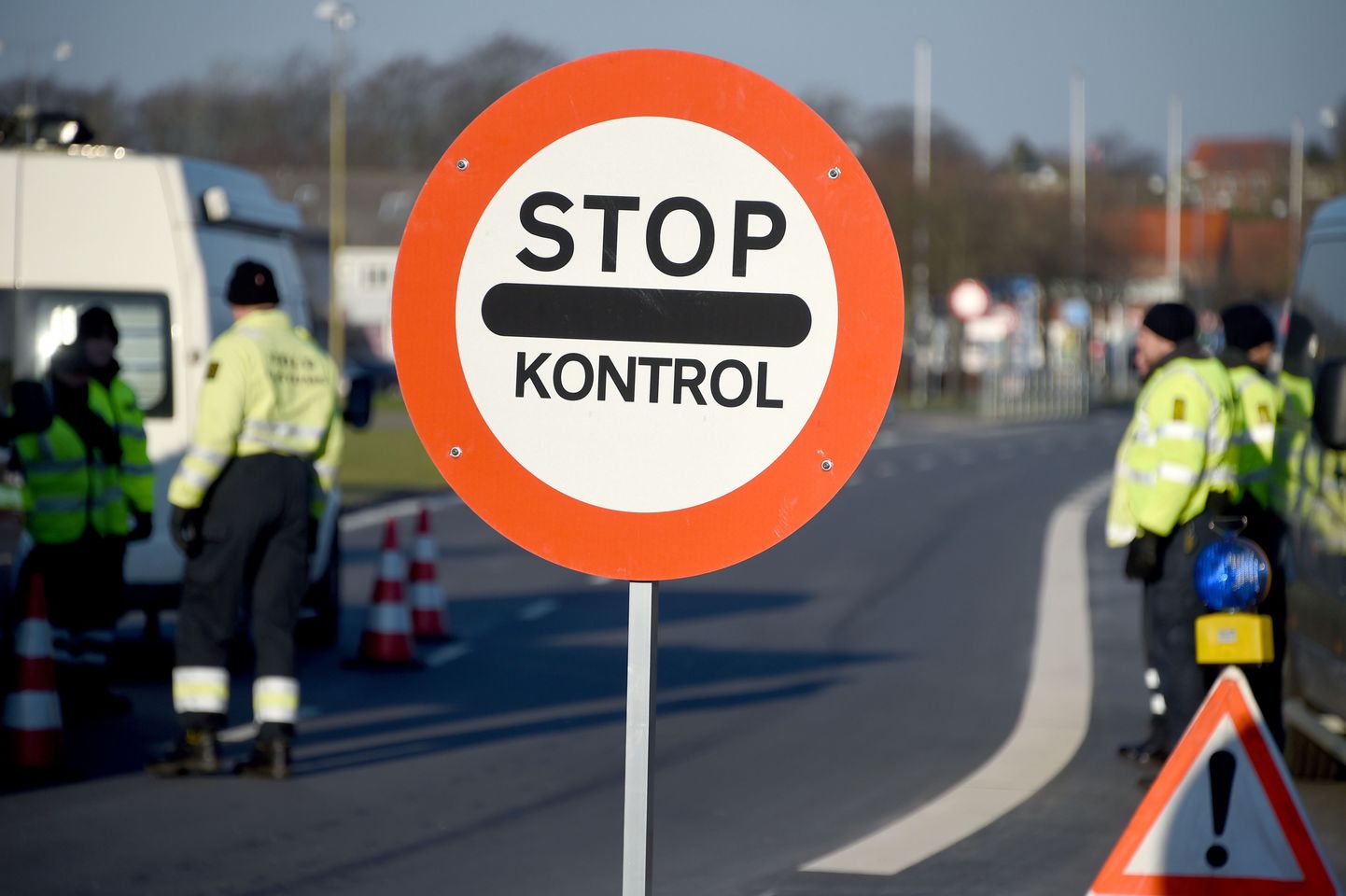 Eilsest rakendus Saksa-Taani piiril passikontroll.