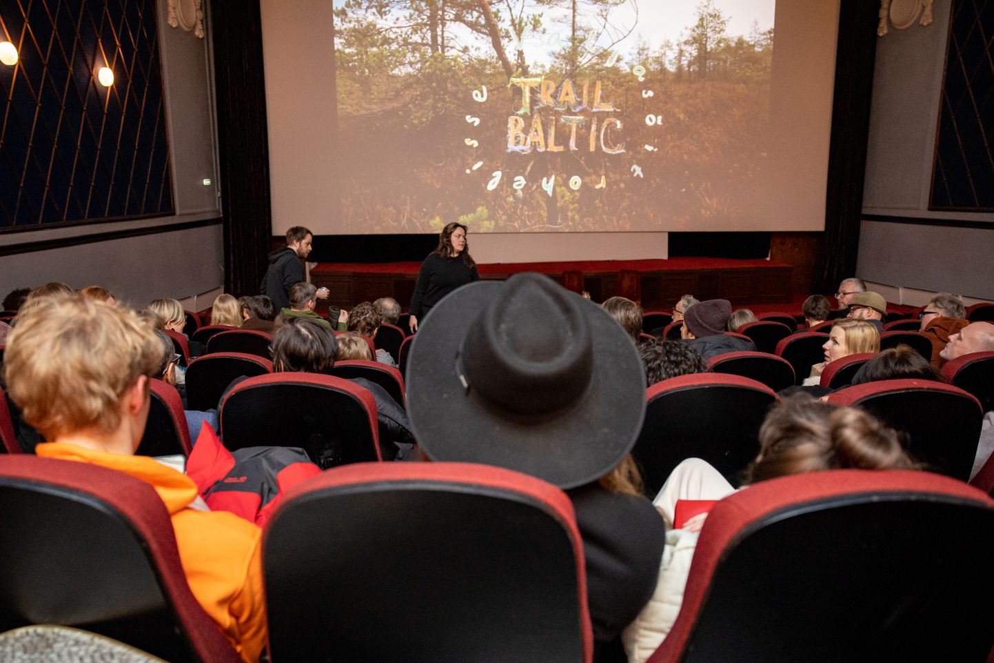 Премьера фильма Trail Baltic в кинотеатре Sõprus.