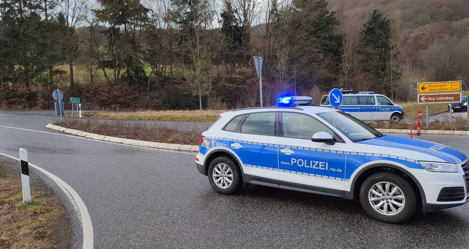 Saksa politseiauto.