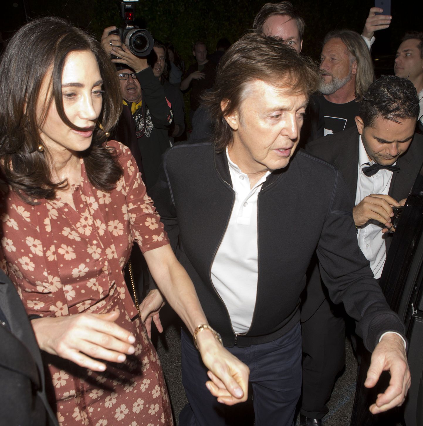 Sir Paul McCartney, Nancy Shevell, Woody Harrelson ja Beck suundusid klubisse Hyde