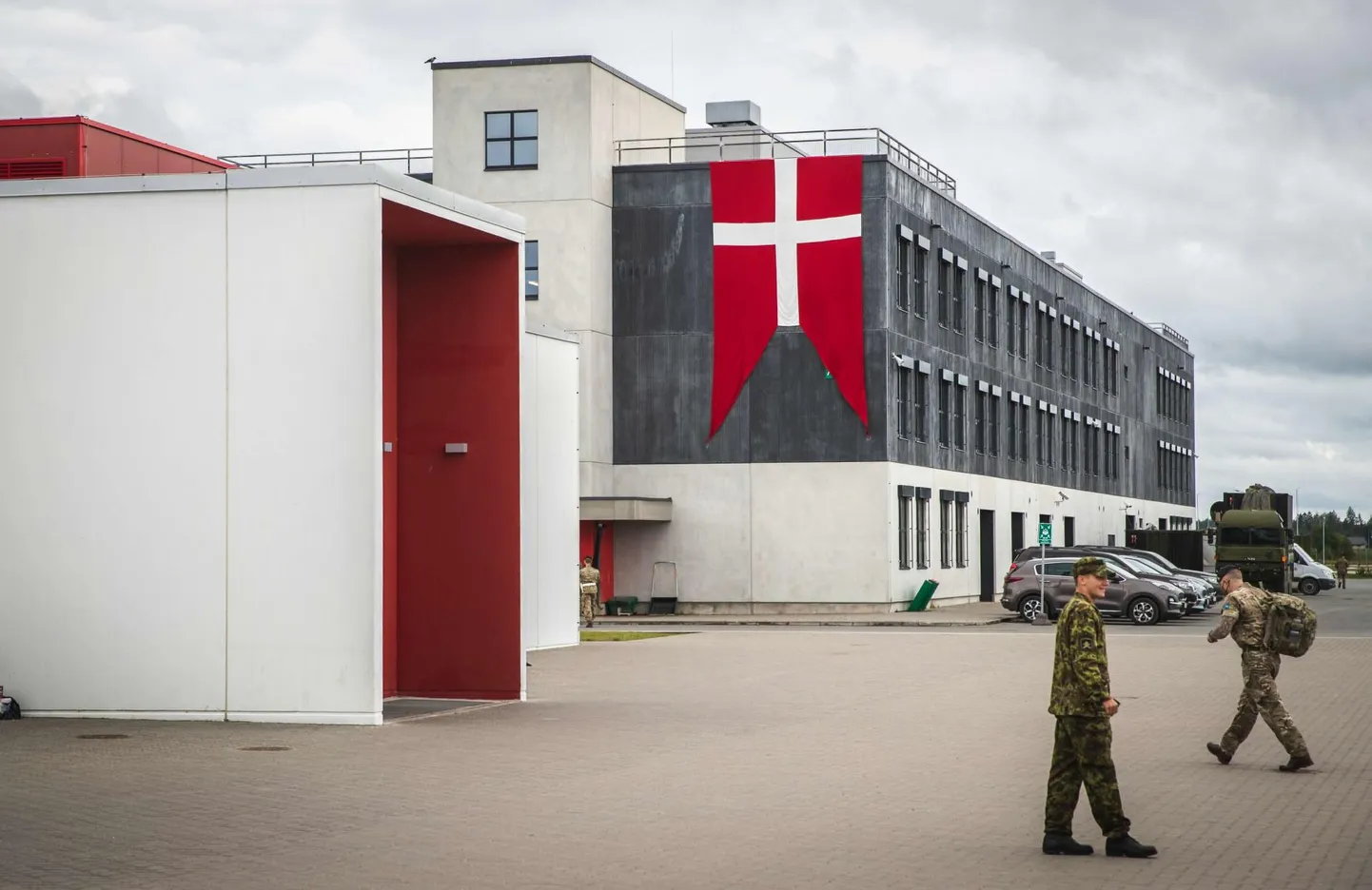 Флаг Дании. Фото иллюстративное.