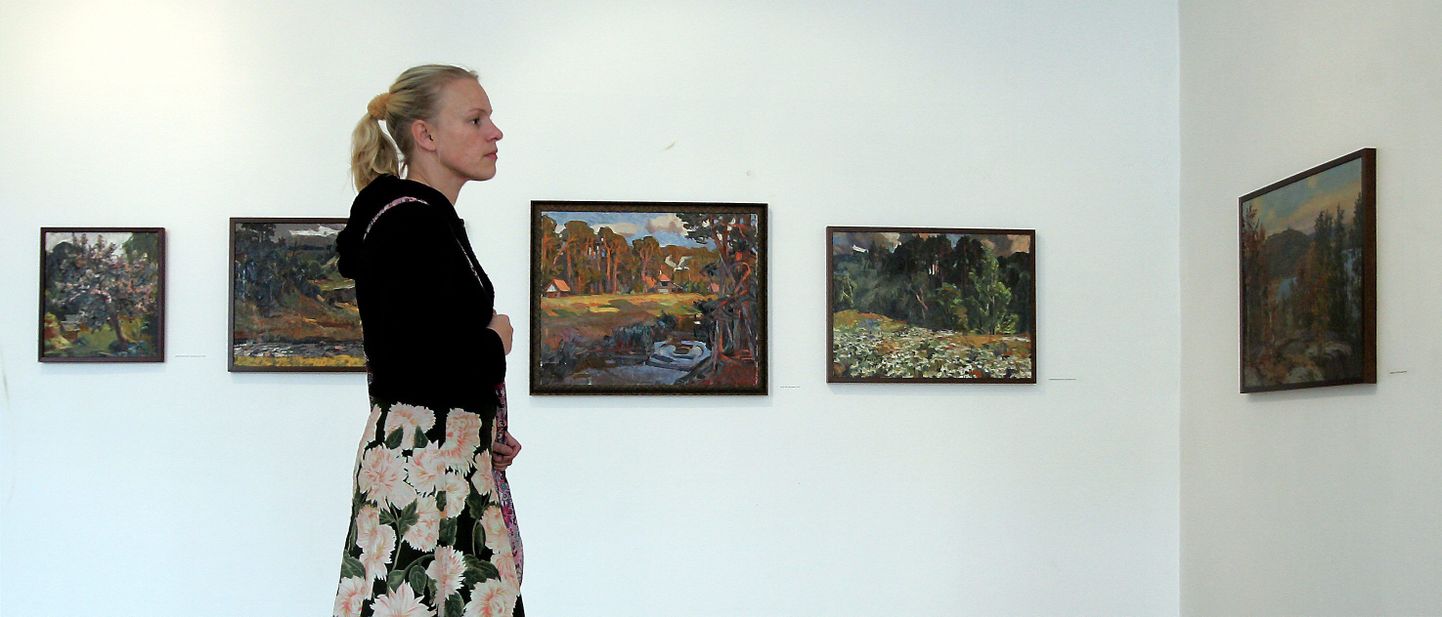 Richard Sagritsa näitus Rakvere näitustemajas.