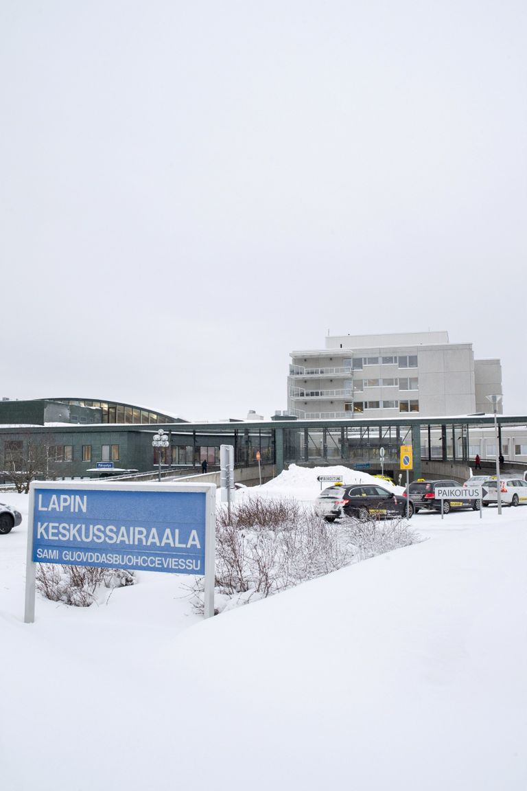 Soomes Rovaniemis asuv Lapimaa keskhaigla, kus on koroonaviiruse diagnoosi saanud hiinlanna.