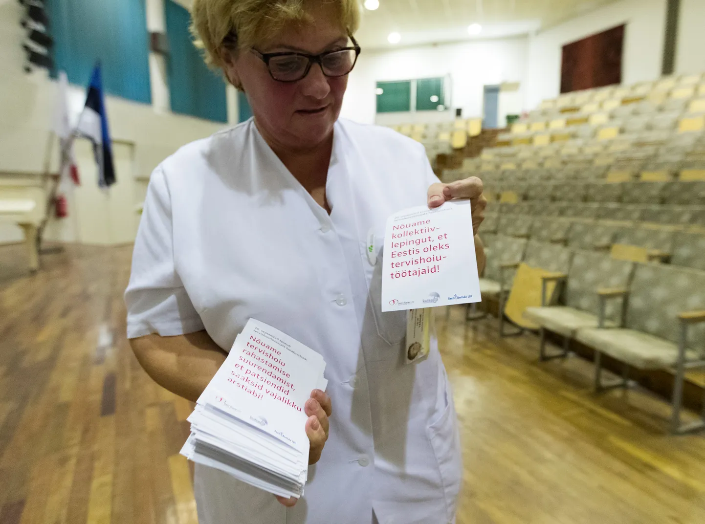 Eesti Tervishoiutöötajate Kutseiidu president Ulvi Tasane.