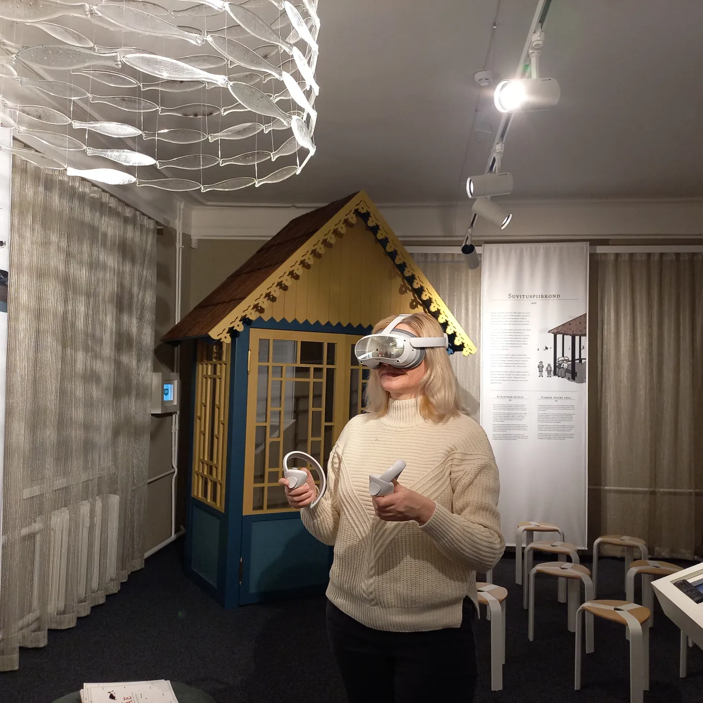 Uue püsinäituse üks osa − virtuaalreaalsusprogramm − kolib maikuus muuseumi õuealale.