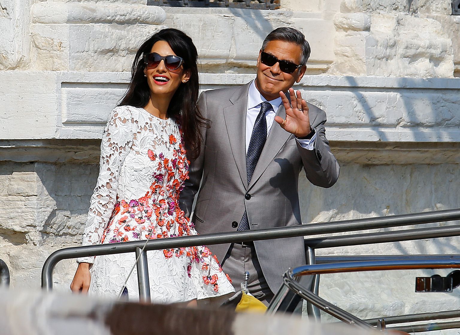 George Clooney ja abikaasa Amal Clooney 2014. aastal.
