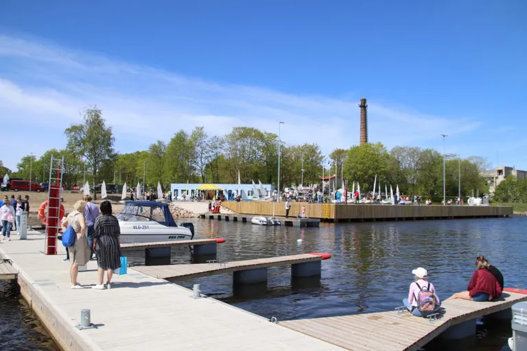 2019. aasta kevadel avatud Narva-Jõesuu jahisadam.