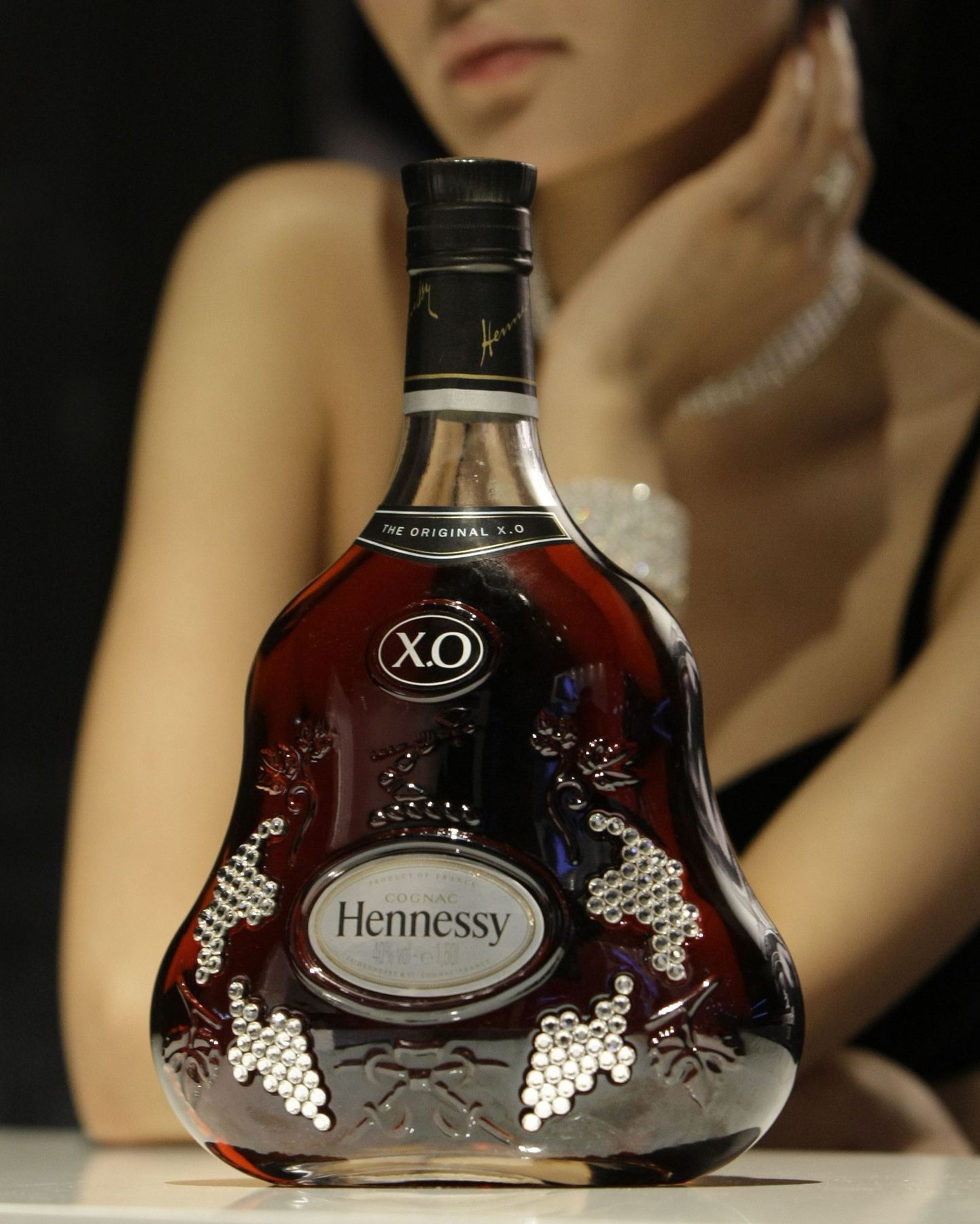Hennessy konjak.