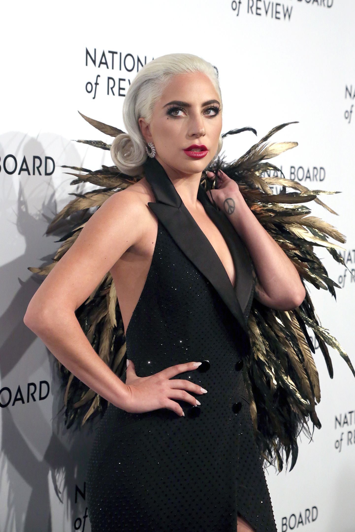 Lady Gaga National Board of Review auhindade galal 2018.