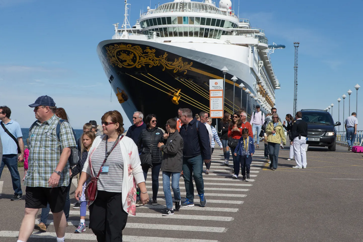 Turistid kruiisikail