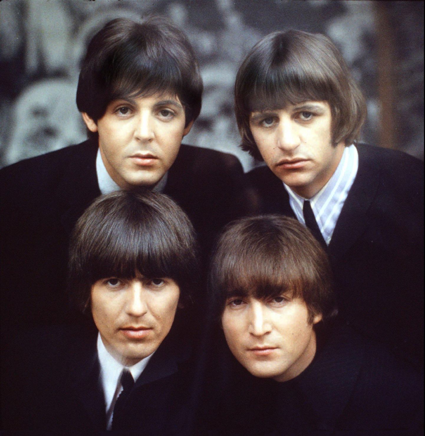 The Beatles: Paul McCartney, Ringo Starr, John Lennon, George Harrison.
