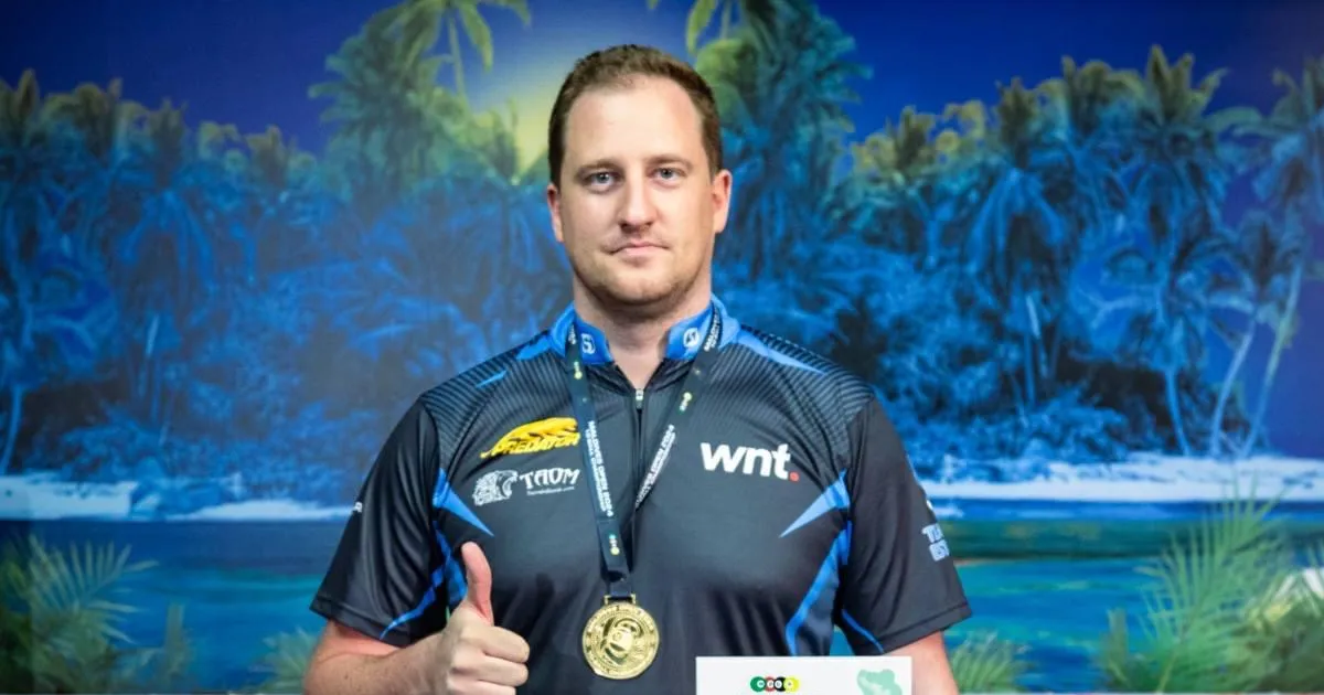 Profesionist de biliard eston Denis Grabe a obținut cea mai mare victorie în turneu din cariera sa până în prezent