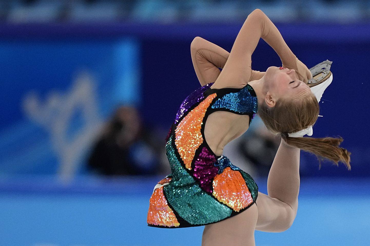 Eva-Lotta Kiibus Pekingi olümpial.