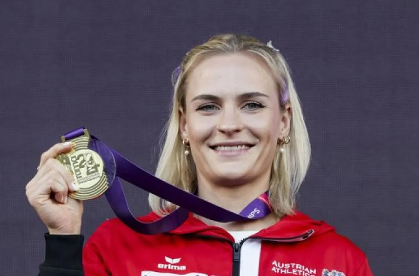 Год назад 11 июня Виктория Хадсон стала чемпионкой Европы по метанию копья. В этом году 21 июня ее можно будет увидеть метающей копье в Йыхви.