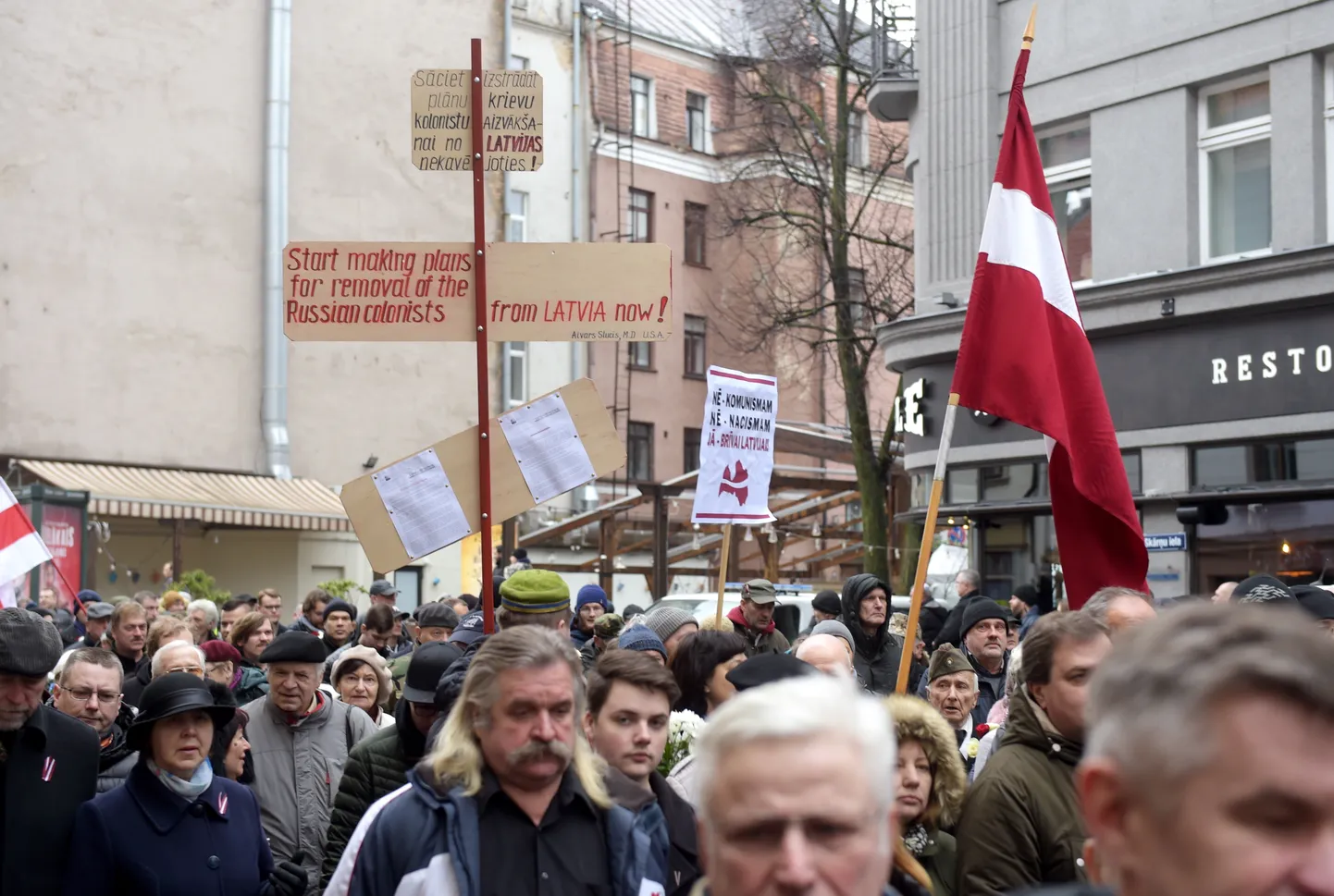 Leģionāru piemiņas gājiens.