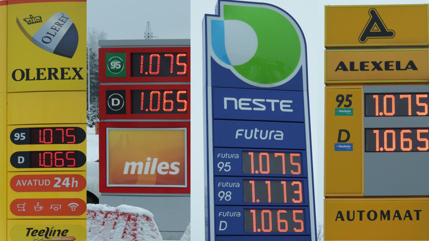 Täna on kütusehinnad viimase aja tasemest omajagu madalamad kõigis Valga tanklates.