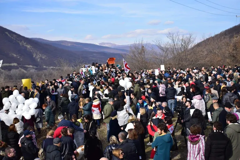 Протест в Грузии