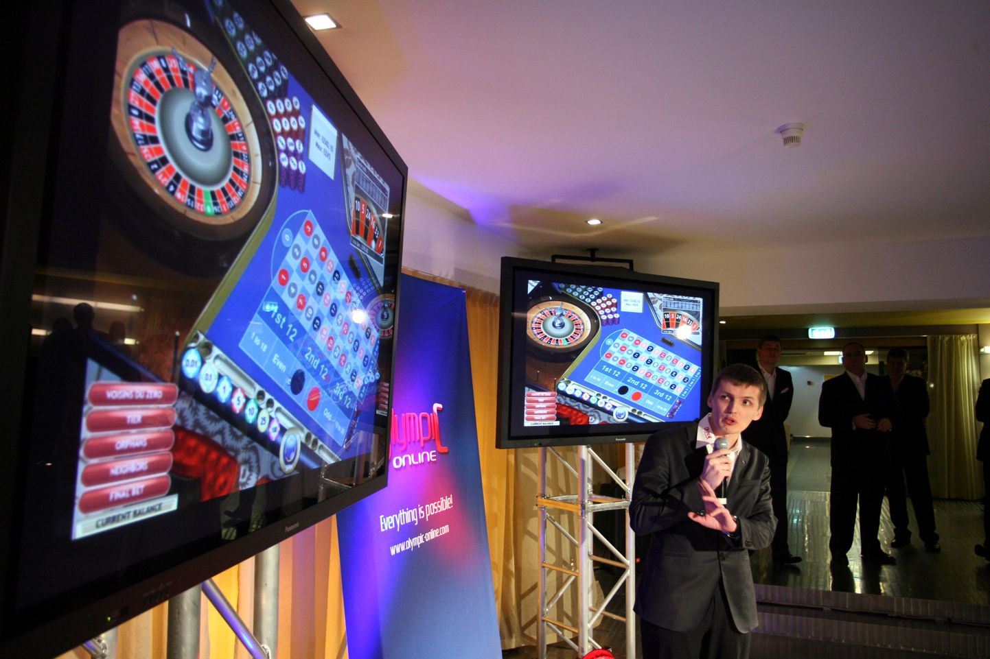 Esimesena sai Eestis kaughasartmängude korraldamise loa Olympic Casino.