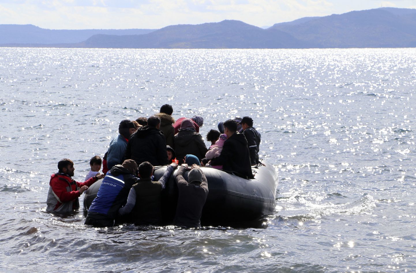 Migrandipaat Türgi ranniku lähistel.