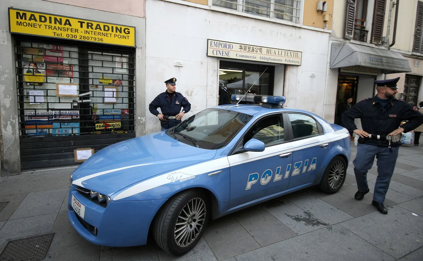 Итальянская полиция. Иллюстративное фото.