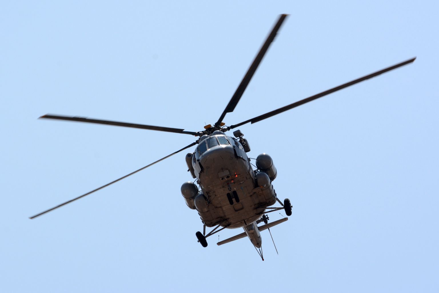 "Mi-17" helikopters.