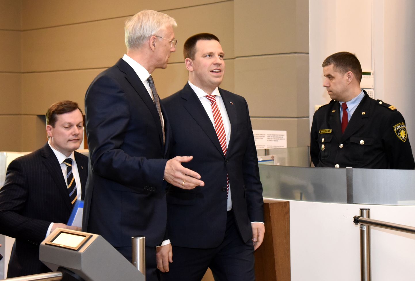 Премьер-министры Эстонии и Латвии
