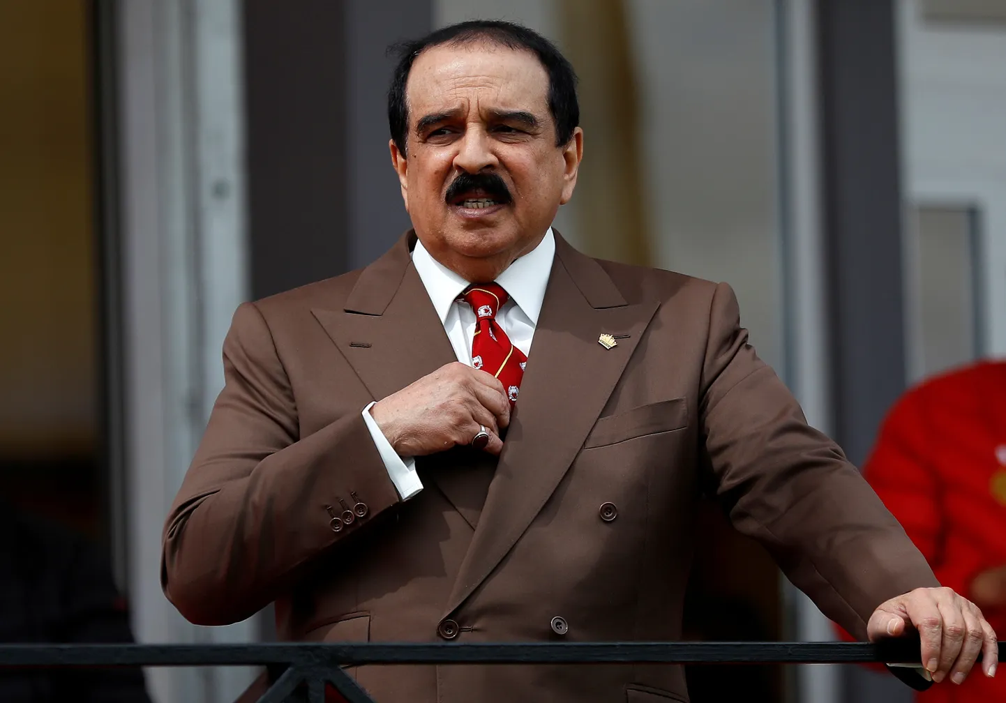 Bahreini kuningas Hamad bin Isa Al-Khalifa 2018. aasta mais Suurbritannias kuninglikul ratsašõul.