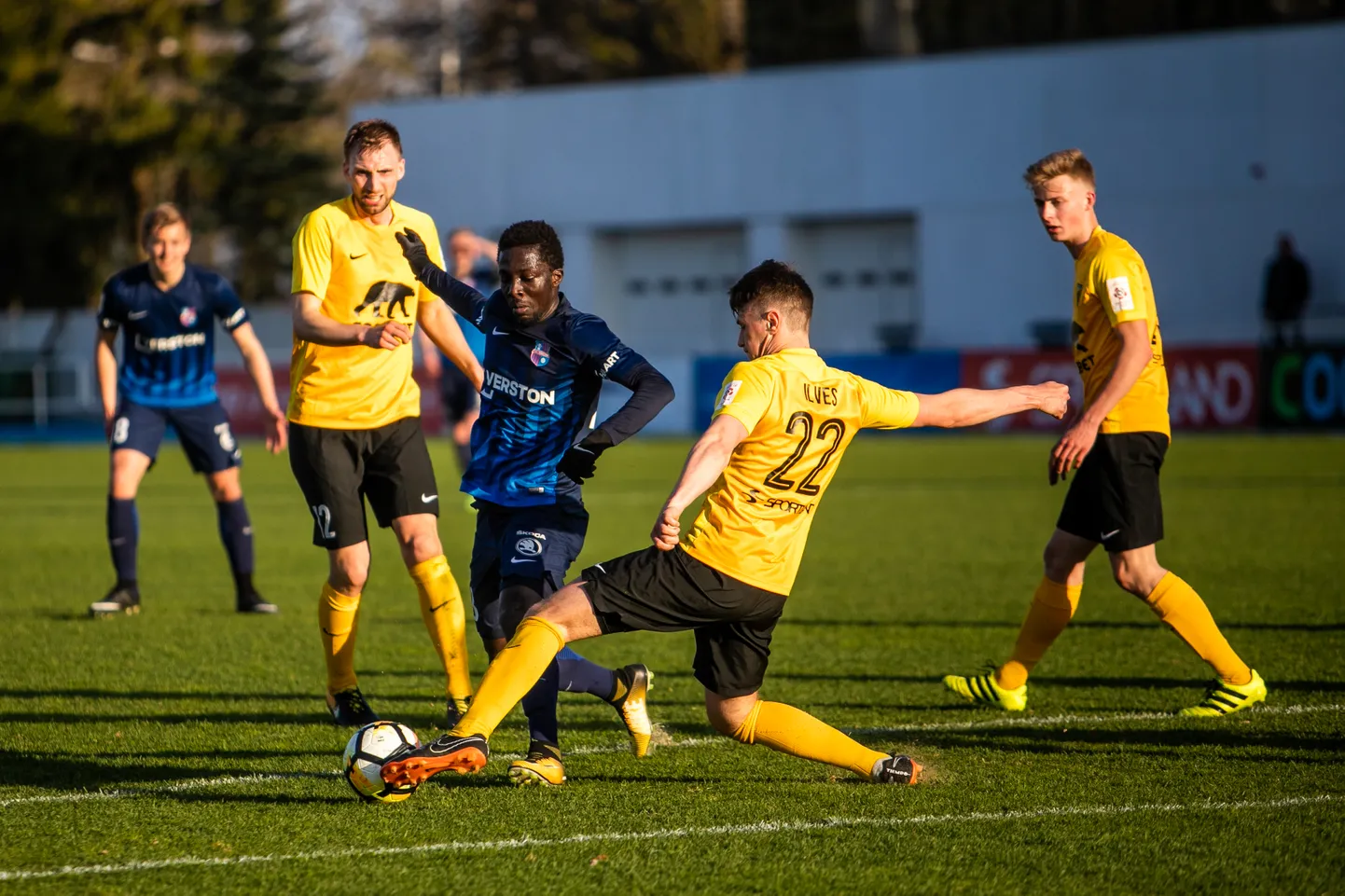 Pärnu Vaprus vs Paide linnameeskond.