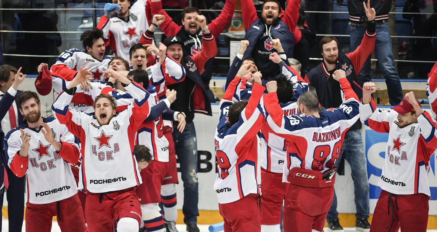 Maskavas CSKA hokejisti