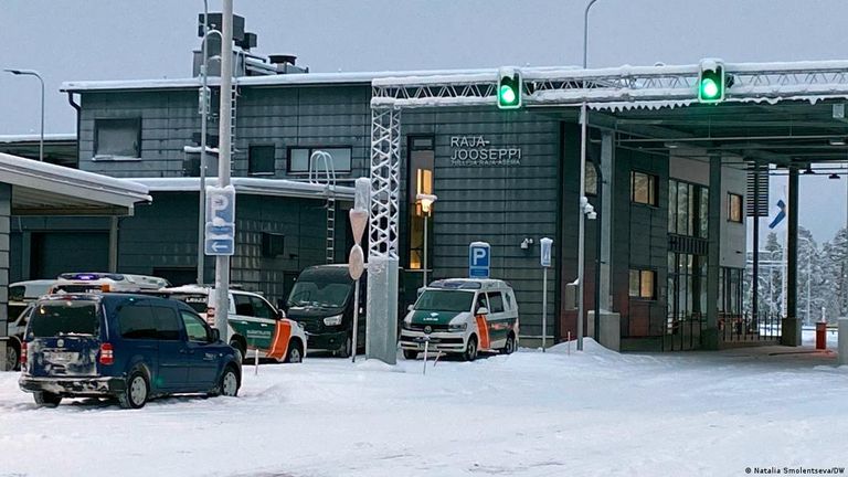 КПП "Райа-Йоосеппи" в Лапландии - самый северный погранпереход на российско-финской границе