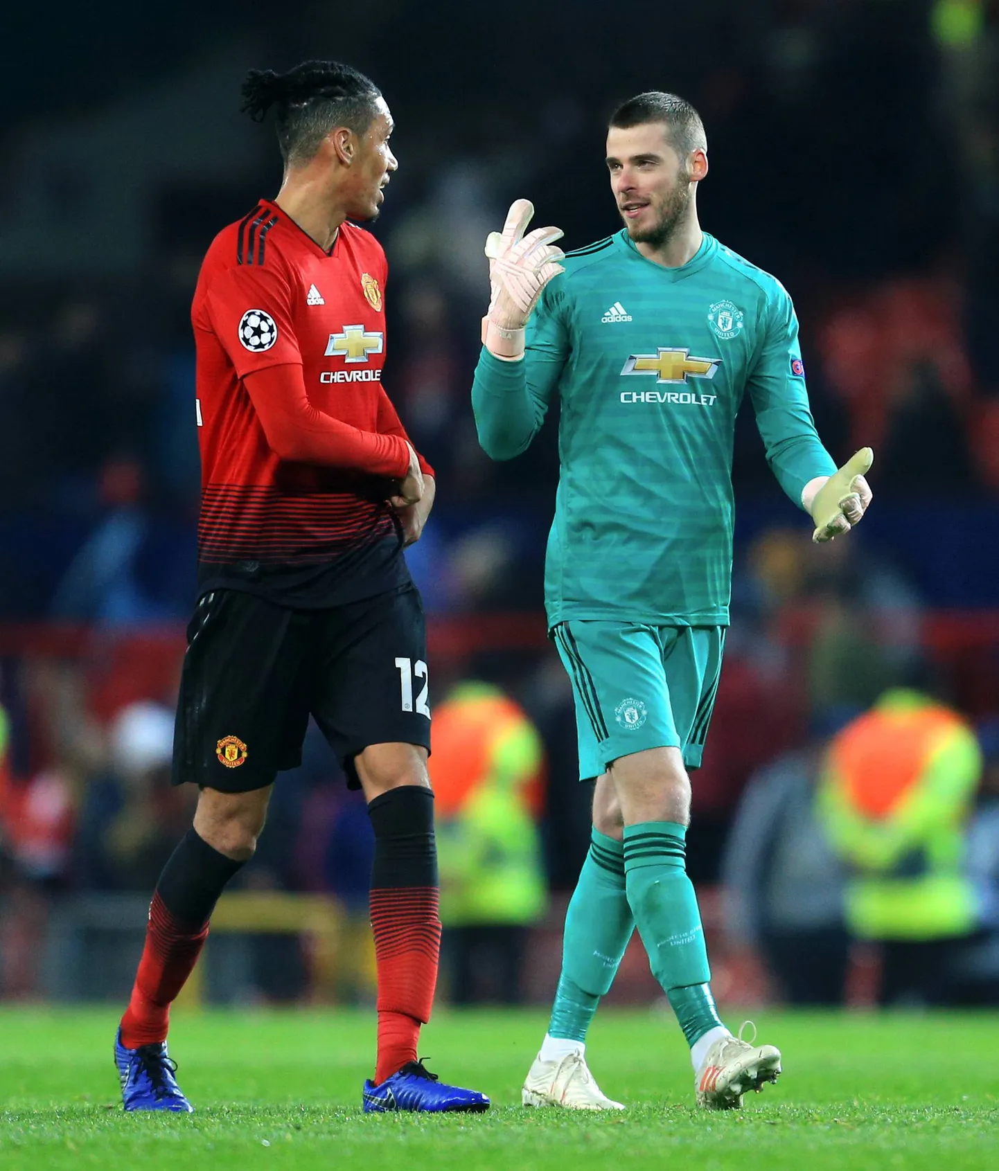 David de Gea (paremal) on ka järgmisel hooajal Manchester Unitedi mängija.