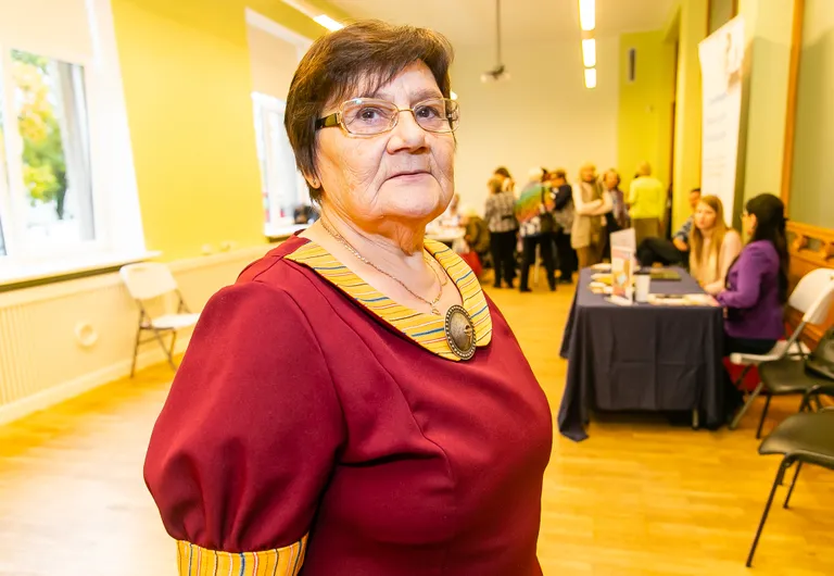 60+ festivali külaline Eha Pärnumaalt Lääneranna vallast.