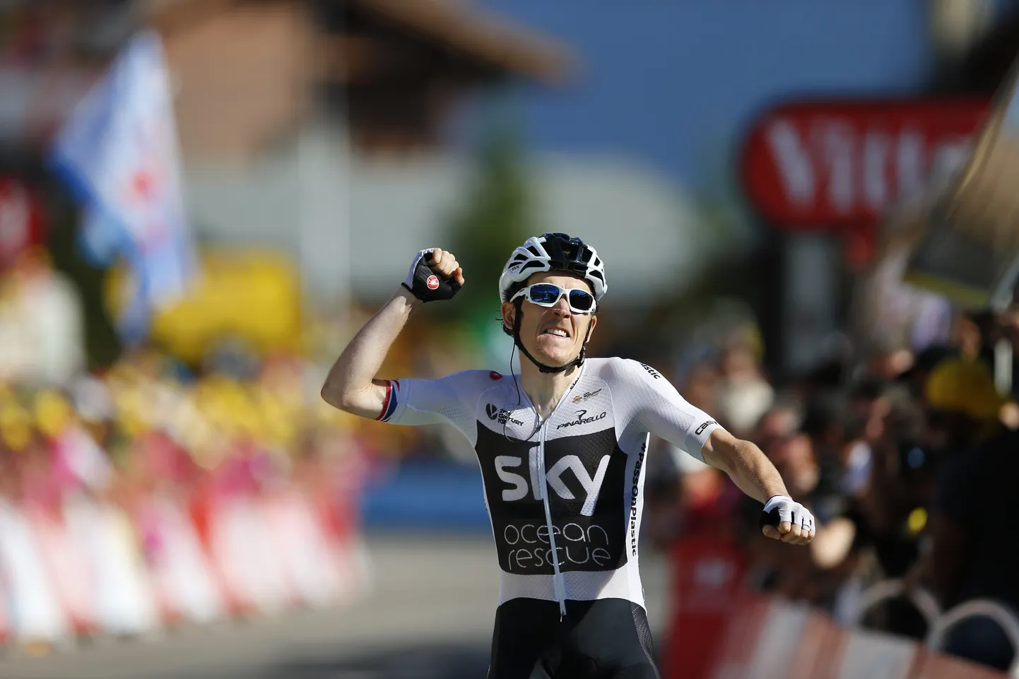 Etapi võitnud Geraint Thomas
