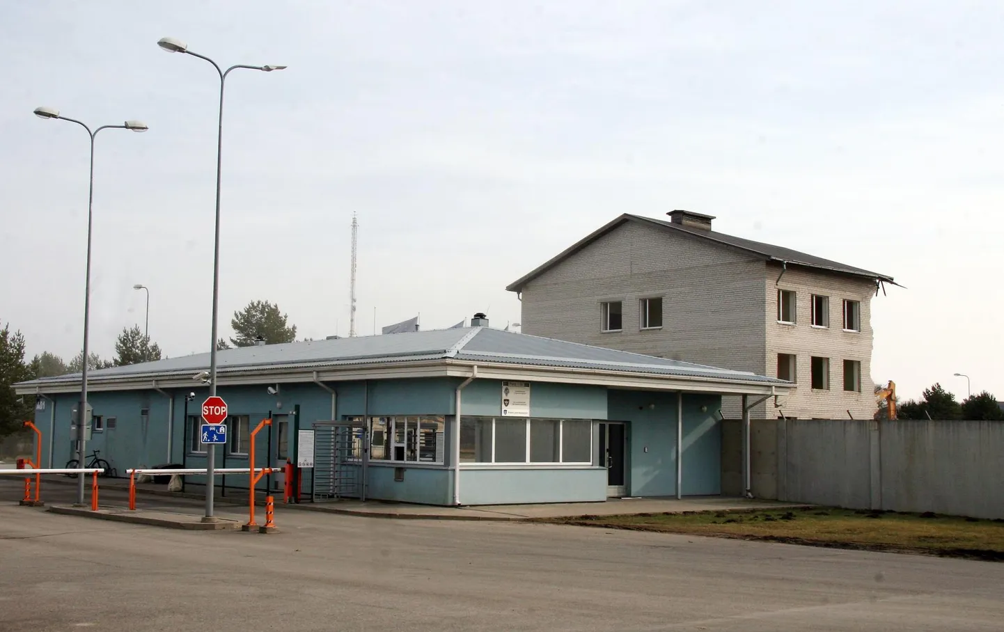 КПП Вируского батальона в Йыхви.