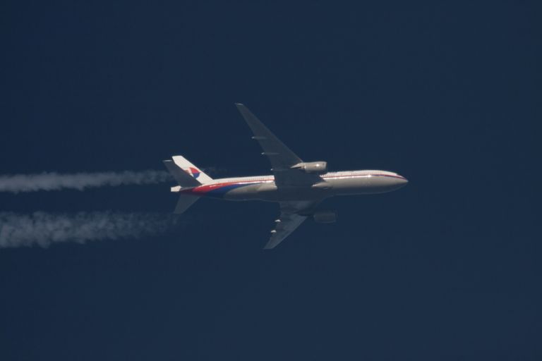 Malaysia Airlinesi lennuk Boeing 777- 200 ER lendamas 5. veebruaril 2014 Poola kohal