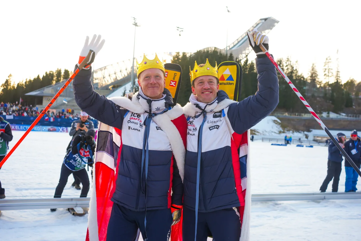 Johannes Thingnes ja Tarjei Bø.