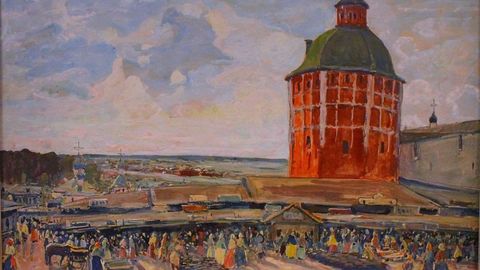 В Эстонии с аукциона продается картина знаменитого художника