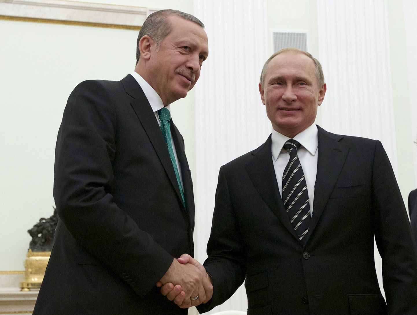 Türgi president Tayyip Erdogan dja Venemaa president Vladimir Putin