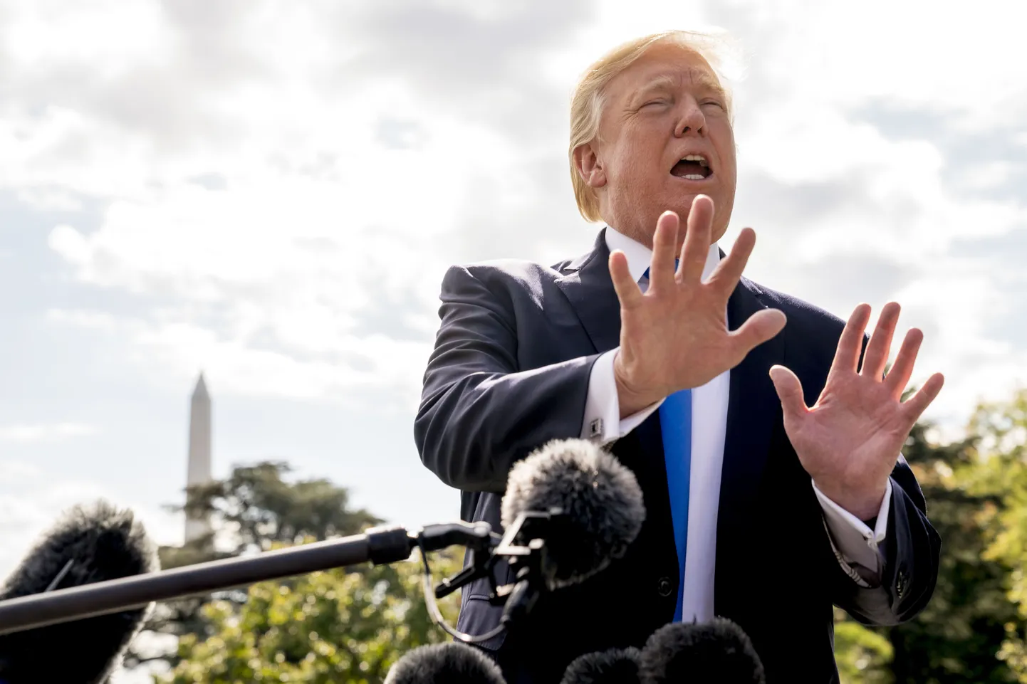 USA president Donald Trump