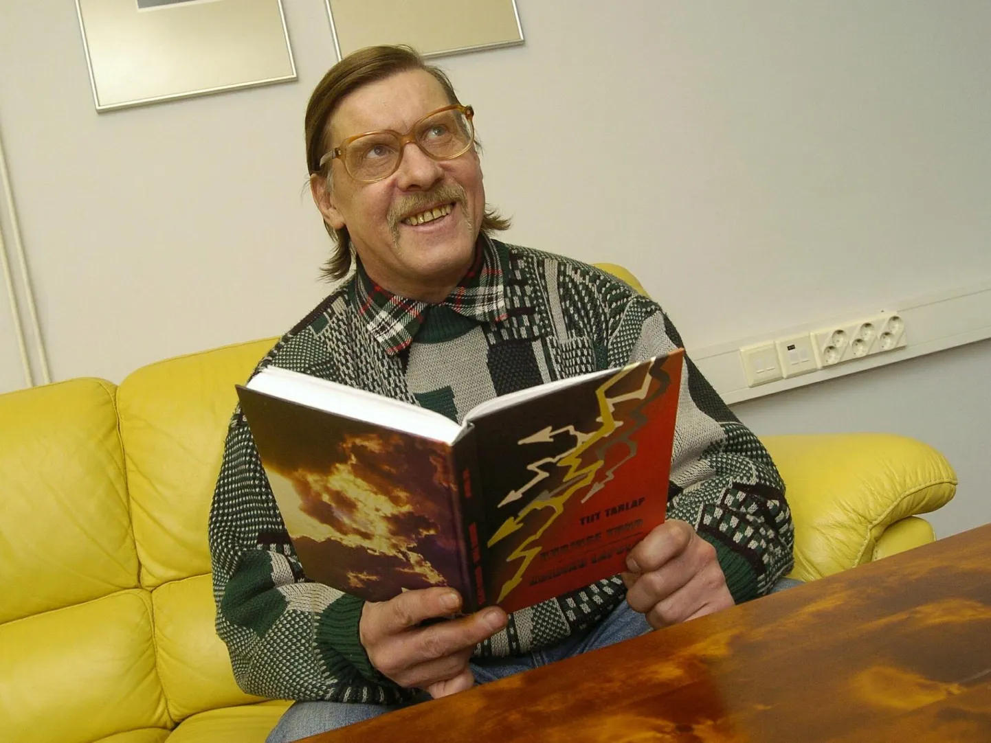 Tiit Tarlap 2006. aastal Pärnu Postimehe toimetuses.