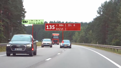 VIDEO ⟩ VP uz autoceļa A1 noķer vairākus agresīvus braucējus un ātruma pārkāpējus