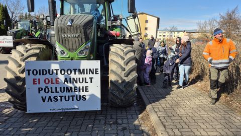 Põllumehed lähevad Tallinnasse protestima