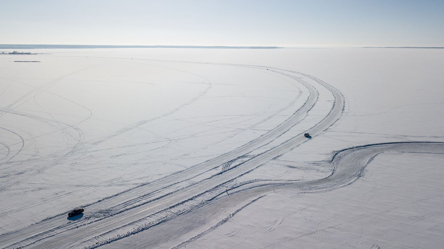 Haapsalu 21.02.2018
Haapsalu-Noarootsi jäätee. 
FOTO:SANDER ILVEST/EESTI MEEDIA