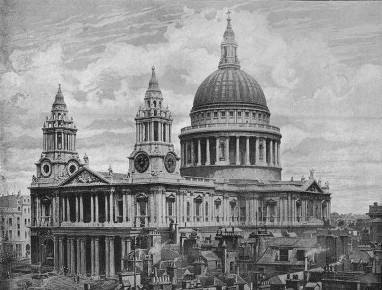 Svētā Pāvila katedrāle 1896. gadā