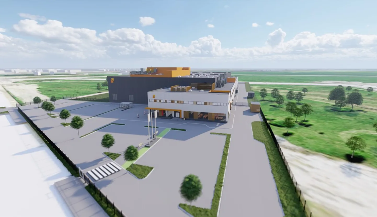 Здание нового завода будет готово летом 2024 года.
