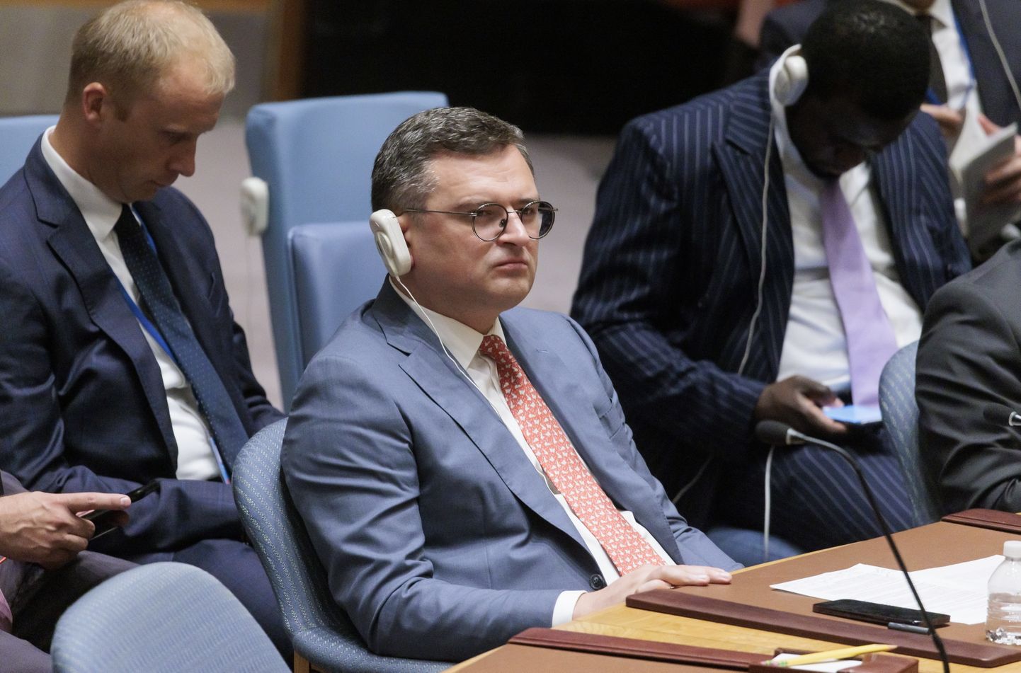 Ukraina välisminister Dmõtro Kuleba ÜRO Julgeolekunõukogu istungil