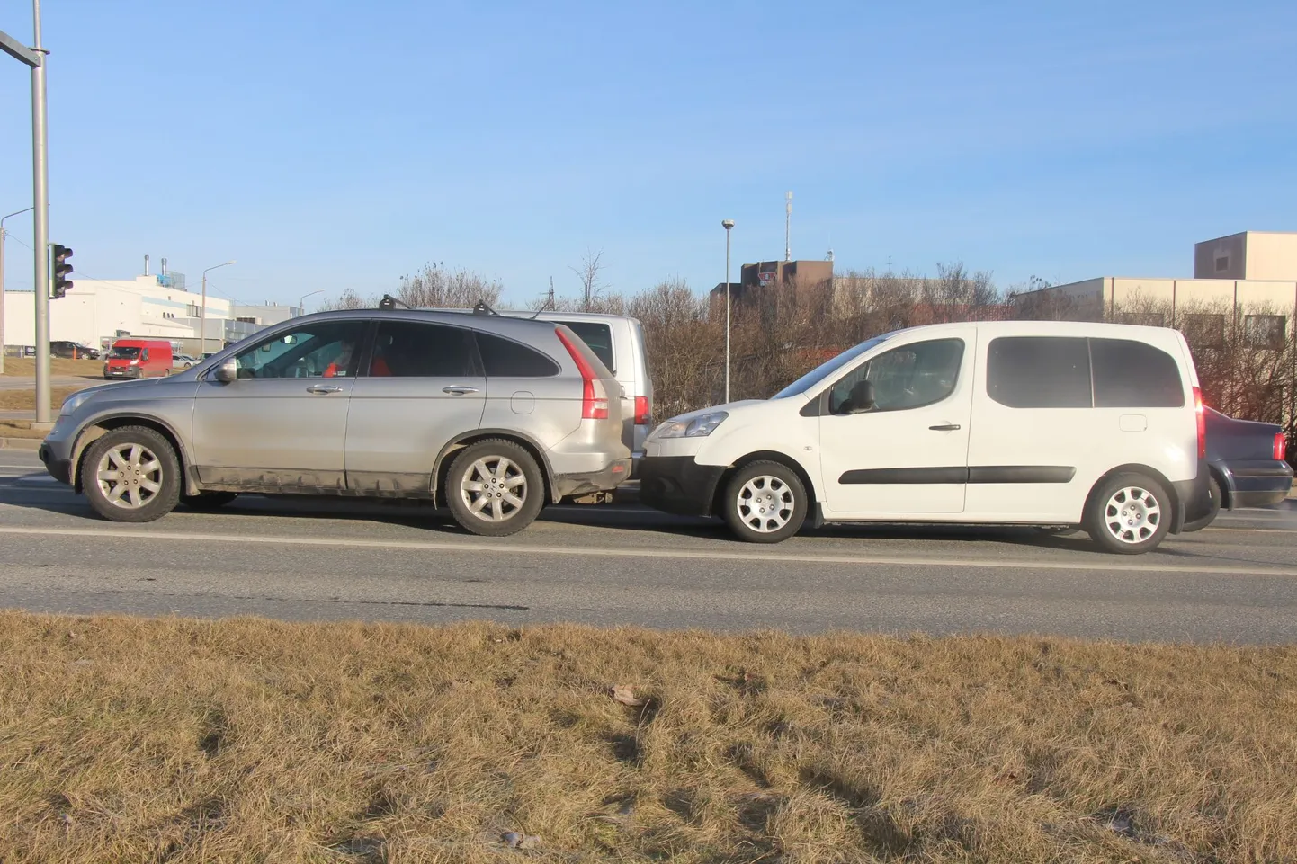Avarii Tartus Ringtee ja Tähe tänava ristmikul.