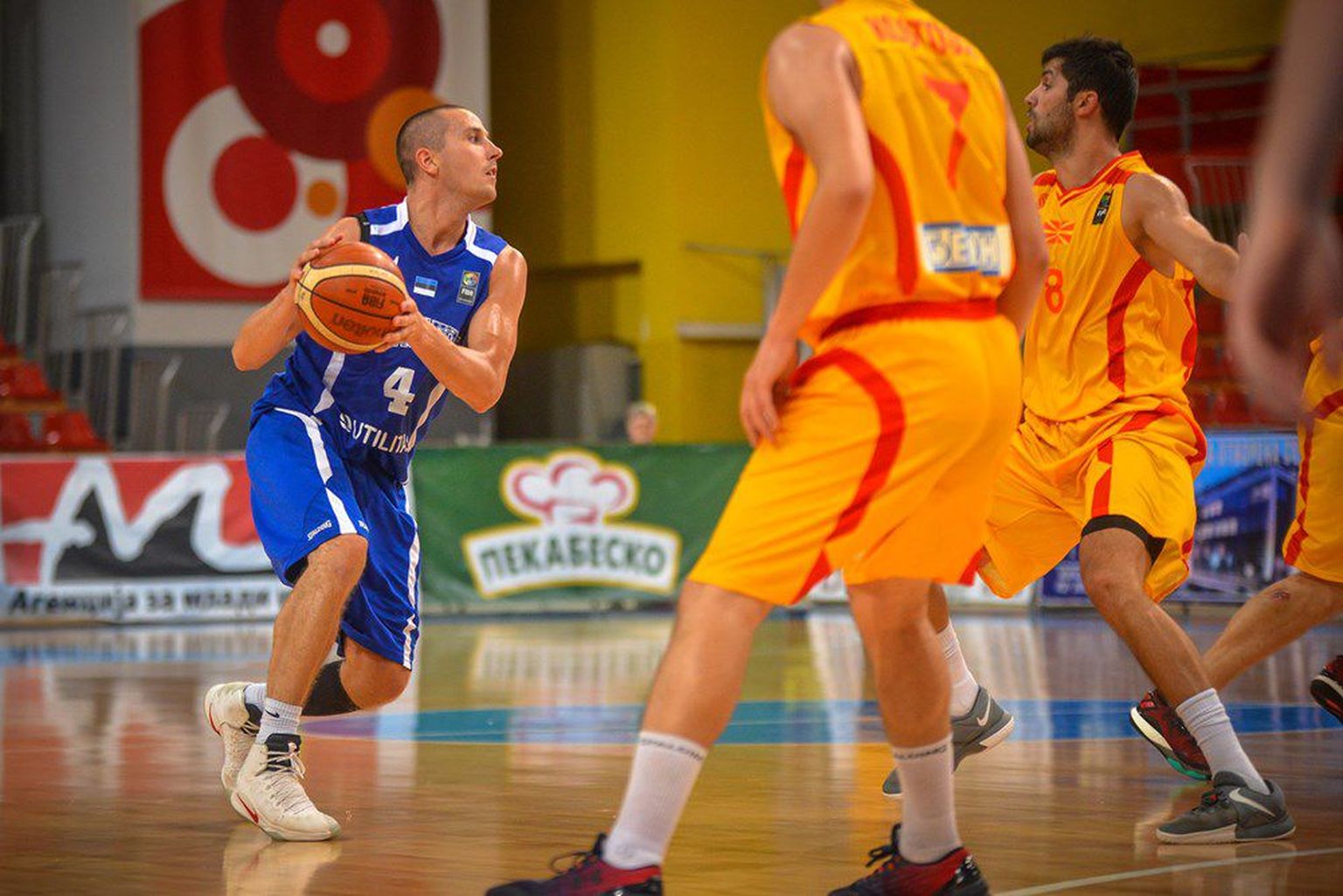 Mängus Makedooniaga oli Eesti koondise resultatiivseim 24 punkti toonud Rain Veidemann.