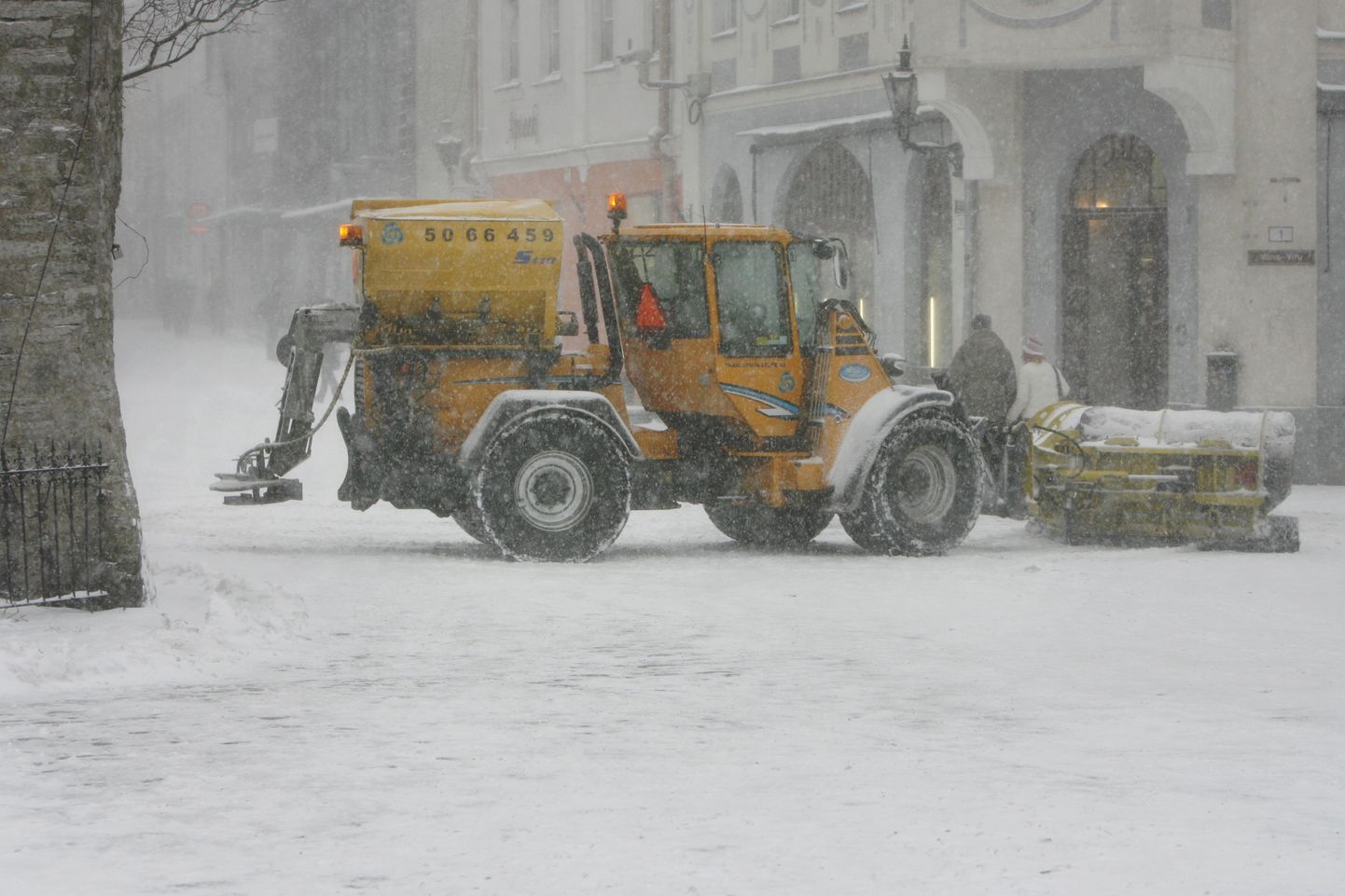 Lumetorm Tallinnas pühapäeval 23. novembril.